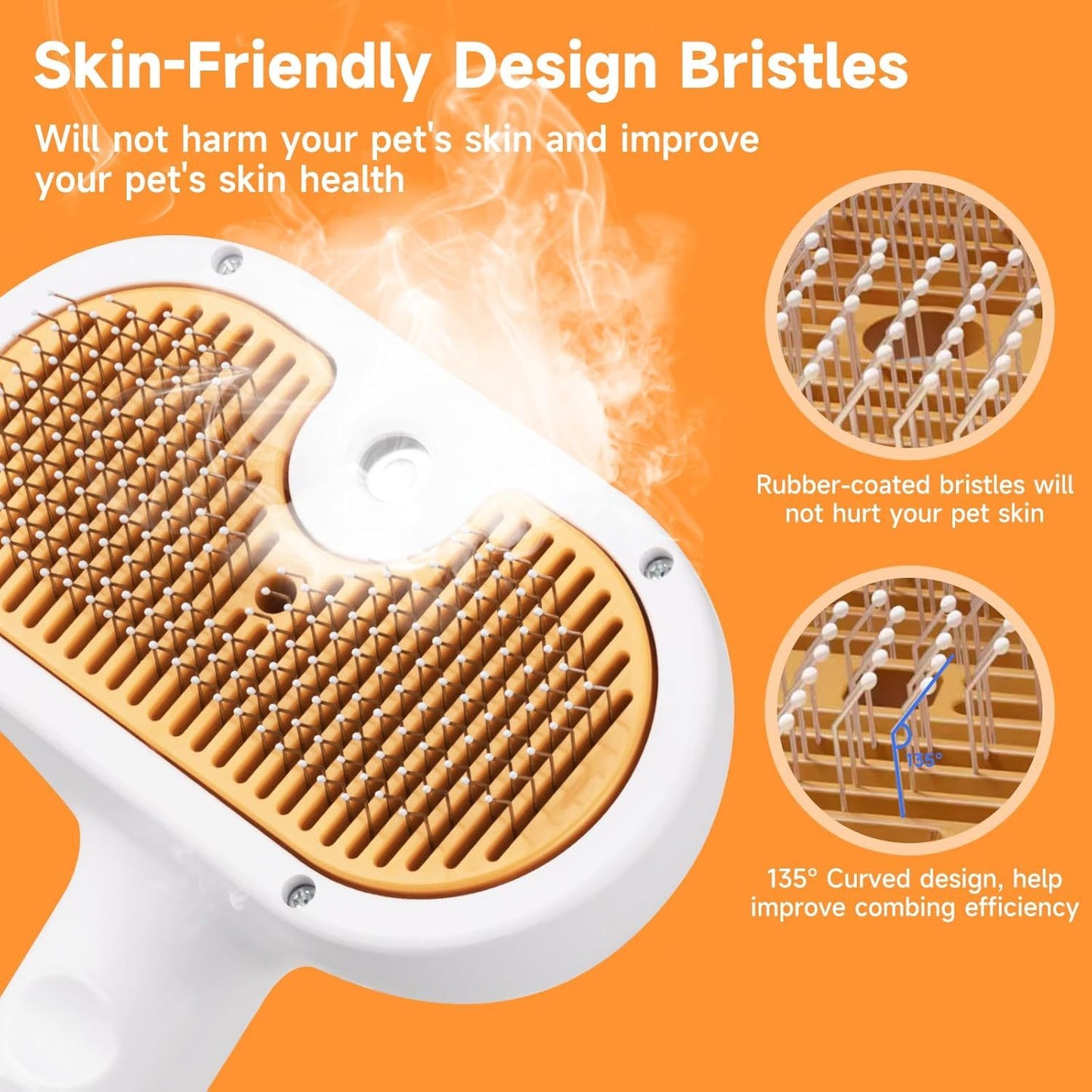 Universal Pet Steam Brush