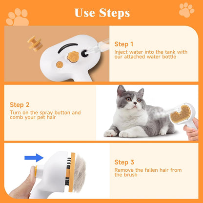 Universal Pet Steam Brush