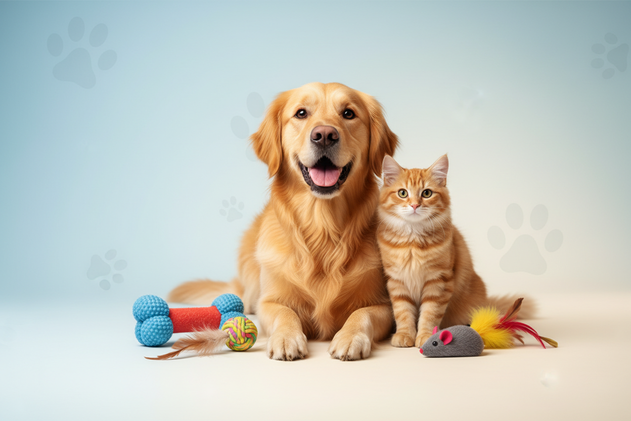 generate outstanding banner for our ecommerce pets shopify 